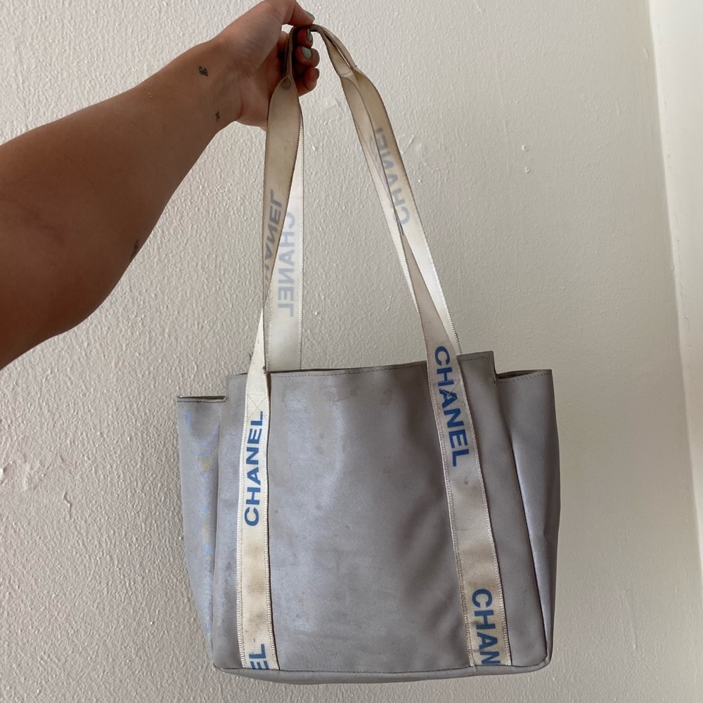 Authentic Chanel vintage tote